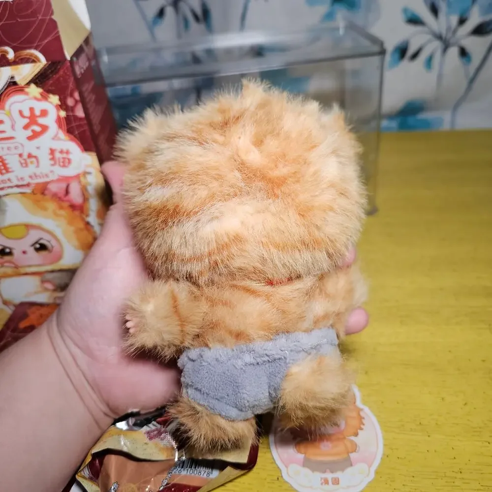 Baby Three Whose Cat Am I OPENED Tangyuan Stripe Orange Cat 180 Boba Eyes